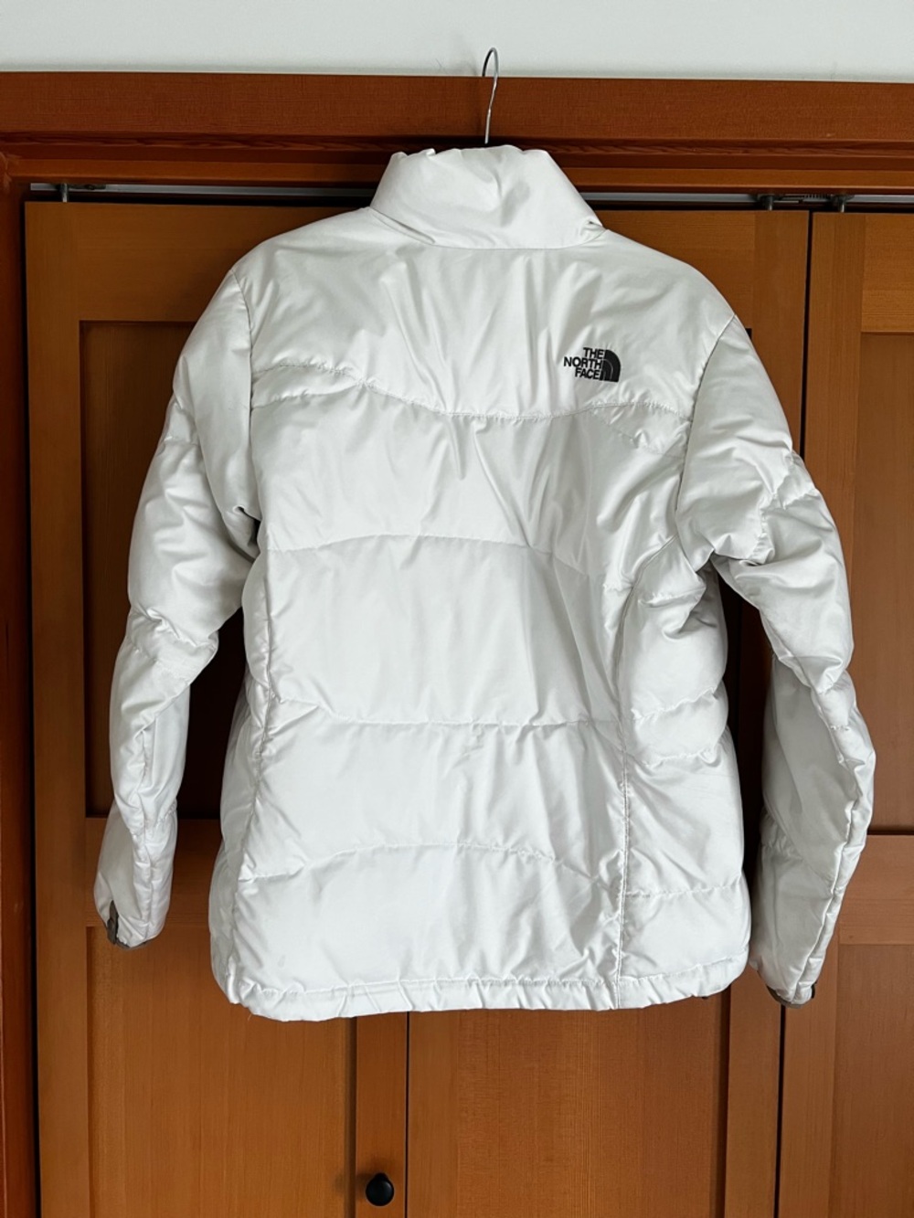 The North Face Women’s White Quilted Puffer Jacket